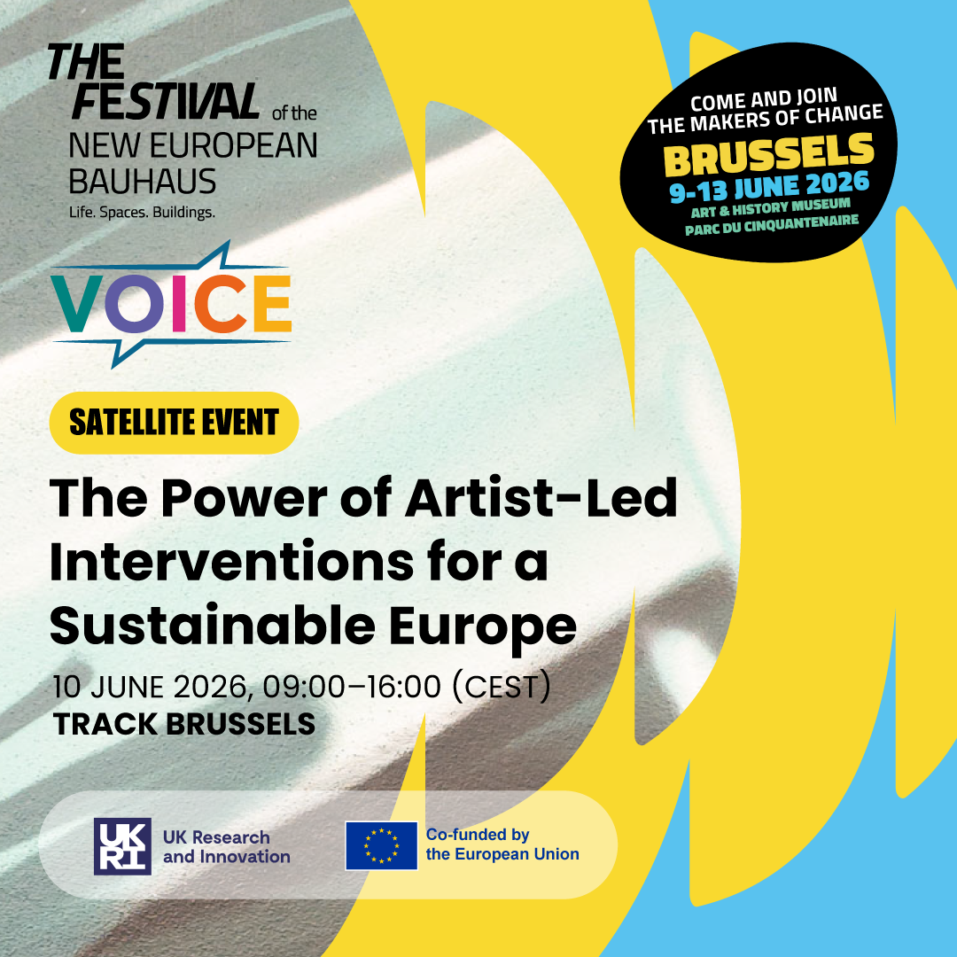How Artists Can Shape Environmental Policymaking: VOICE Project at the New European Bauhaus Festival 2026